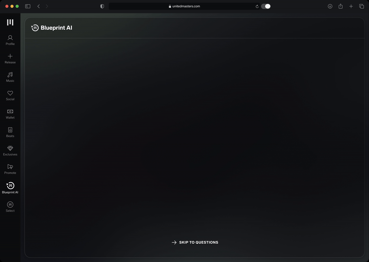 Blueprint AI Onboarding
